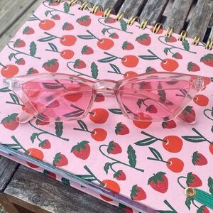 3/$10 Stylish Pink Cat-Eye Sunglasses